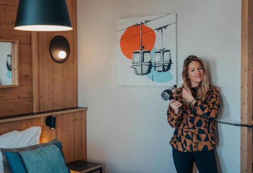 シングルデラックスルーム, Hôtel L Eden Des Cimes   Vacances Bleues   Belle Plagne 2100