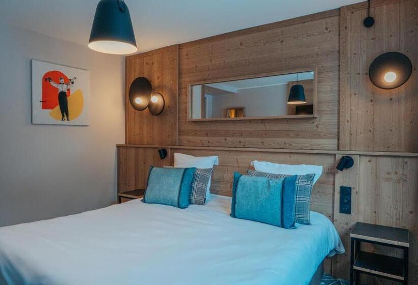 اتاق استاندارد با چشم‌انداز, Hôtel L Eden Des Cimes   Vacances Bleues   Belle Plagne 2100