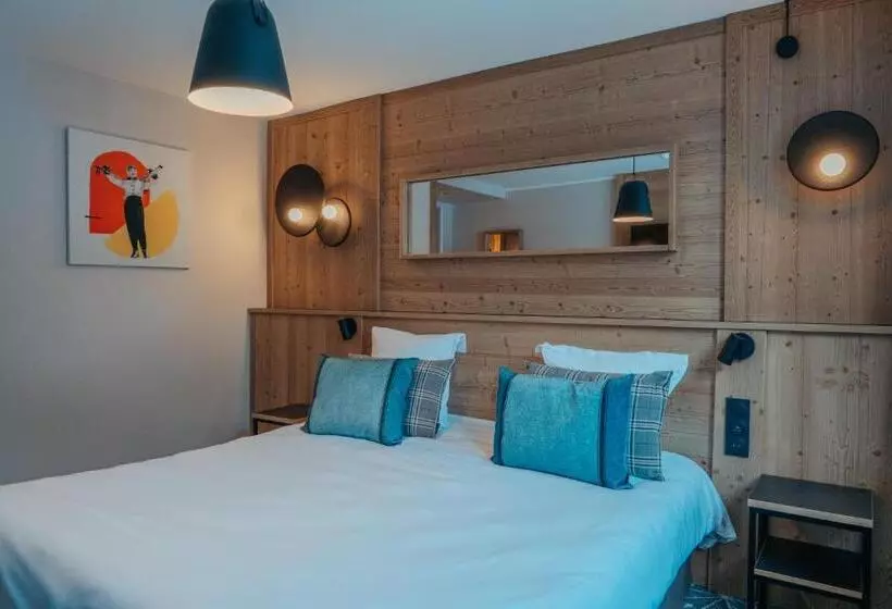 اتاق استاندارد با چشم‌انداز, Hôtel L Eden Des Cimes   Vacances Bleues   Belle Plagne 2100
