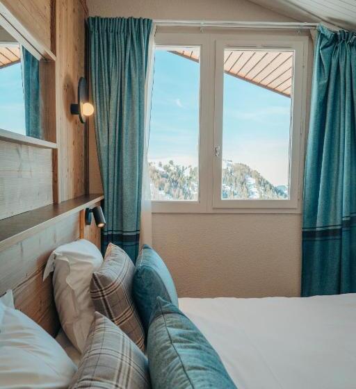 シングルデラックスルーム, Hôtel L Eden Des Cimes   Vacances Bleues   Belle Plagne 2100
