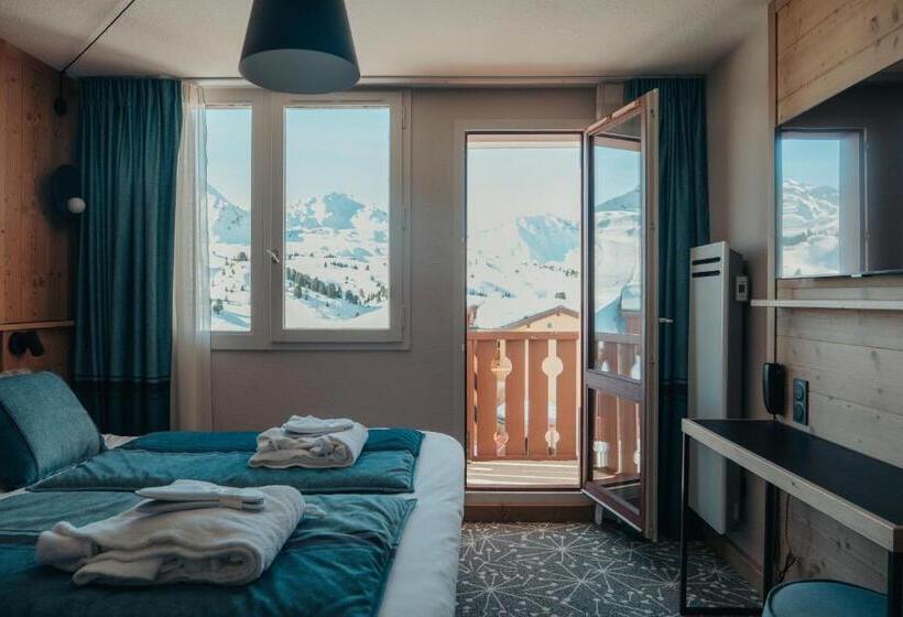 スーペリアールーム, Hôtel L Eden Des Cimes   Vacances Bleues   Belle Plagne 2100