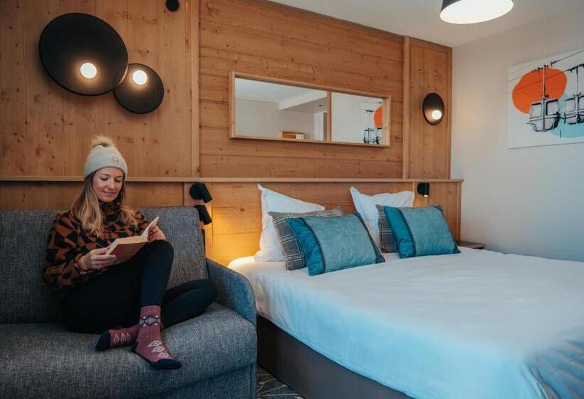スタンダードトリプルルーム, Hôtel L Eden Des Cimes   Vacances Bleues   Belle Plagne 2100