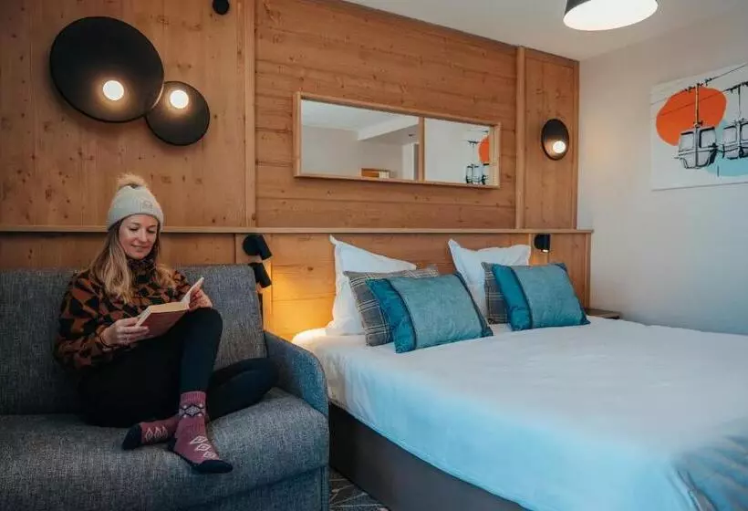اتاق استاندارد سه نفره, Hôtel L Eden Des Cimes   Vacances Bleues   Belle Plagne 2100