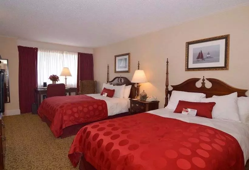 ２ダブルベッドのスタンダードルーム, Ramada By Wyndham Seekonk Providence Area