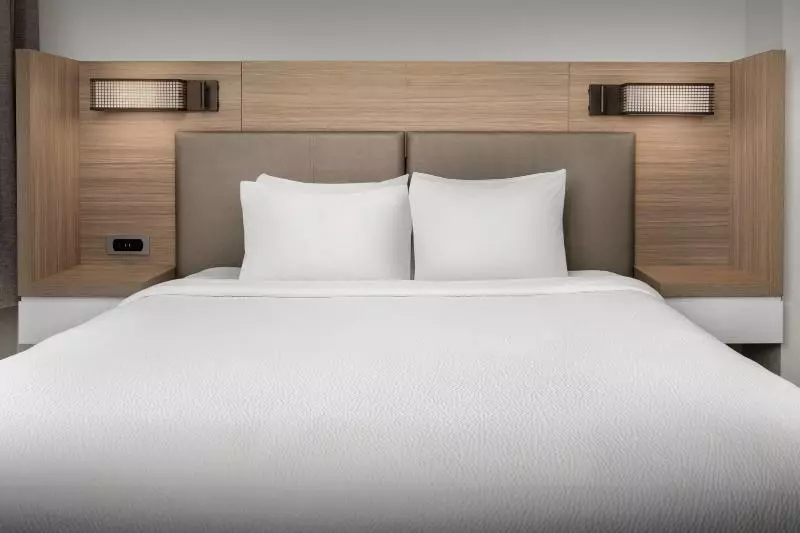 キングサイズベッドのスイートルーム, Springhill Suites By Marriott Atlanta Buford/mall Of Georgia