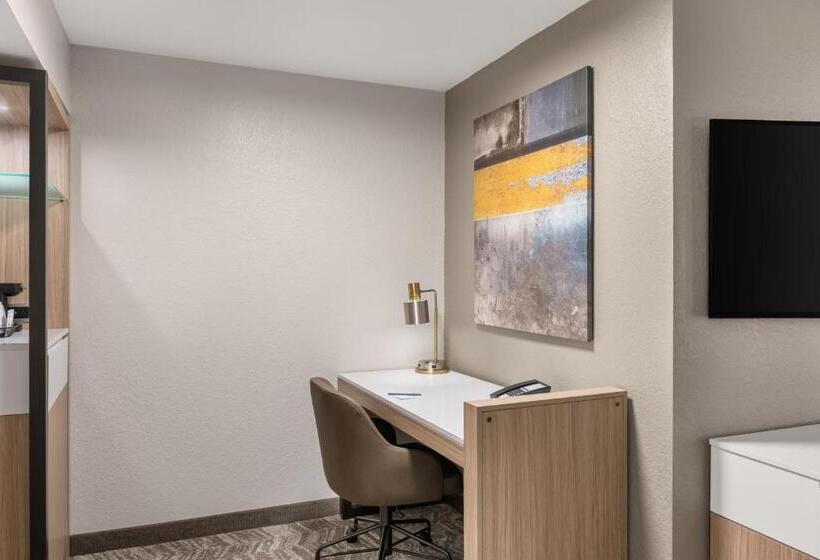 キングサイドベッドのスタンダードワンルーム, Springhill Suites By Marriott Chicago Bolingbrook