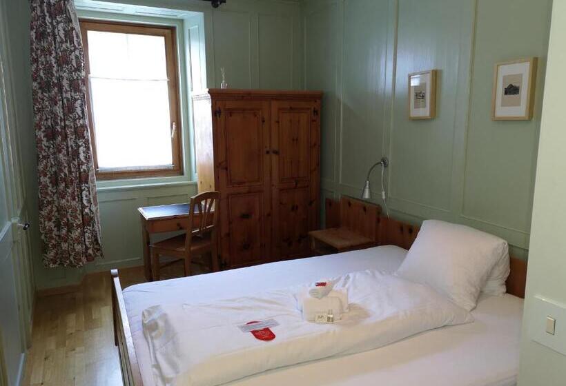 חדר אקונומי, Historisches Hotel Piz Ela Bergün