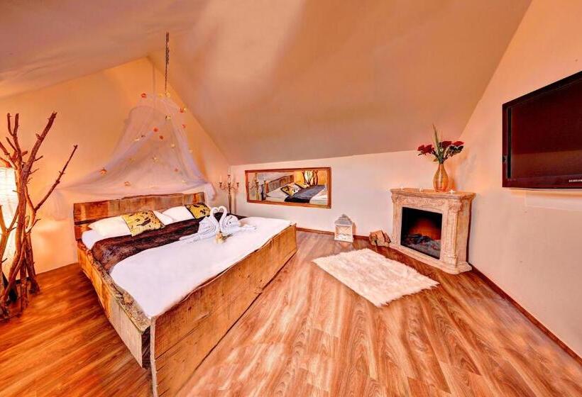 침실 1개 복층 룸, štiřínská Stodola U Prahy