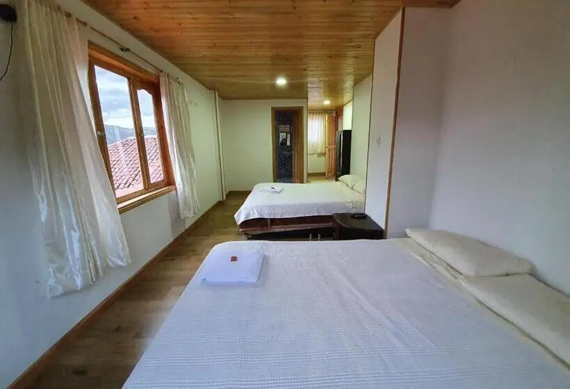 デラックスの4人部屋, Hacienda Buenos Aires En Iza