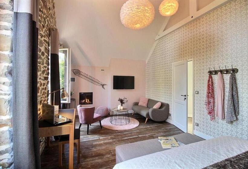 Люкс Кровать Кинг, La Cotentine Maison D Hôtes