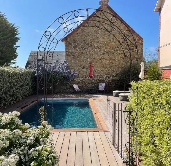 バルコニー付スイート, La Cotentine Maison D Hôtes