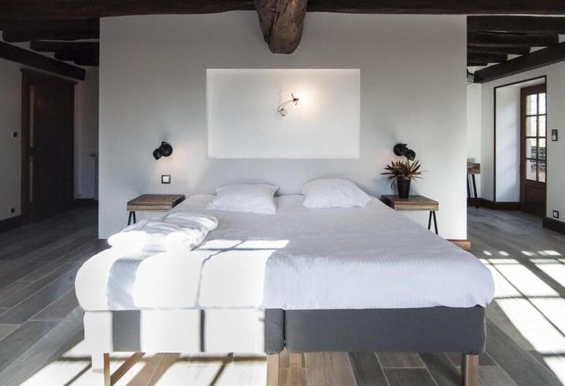 غرفة ديلوكس ثلاثية, Jardin Des Sens, La Rente D Eguilly