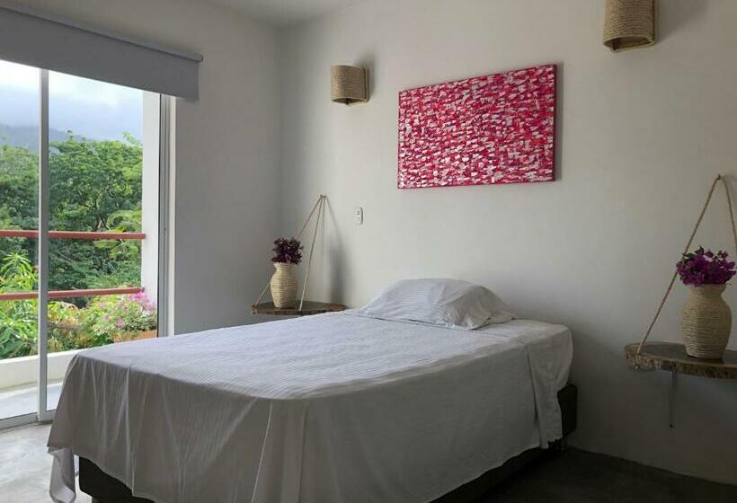 스탠다드 룸 산 전망, Tayrona Angel Lodge