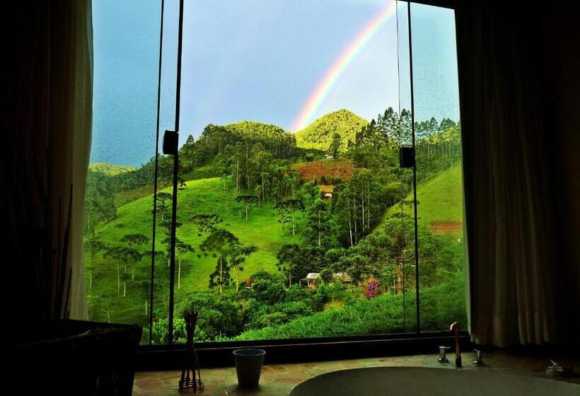 בקתת סופריור בת חדר 1, Pousada Serra Do Luar