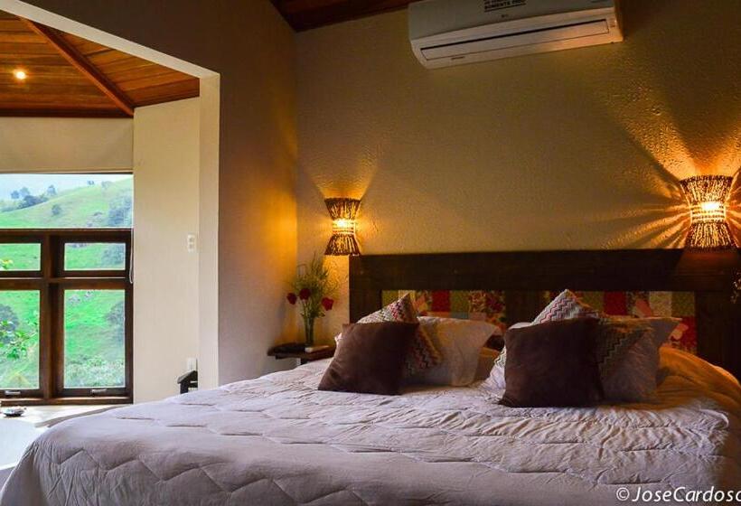 בקתת סופריור בת חדר 1, Pousada Serra Do Luar