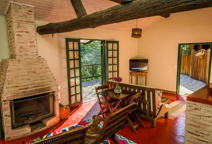 חדר סטנדרט נוף לאגם, Pousada Serra Do Luar