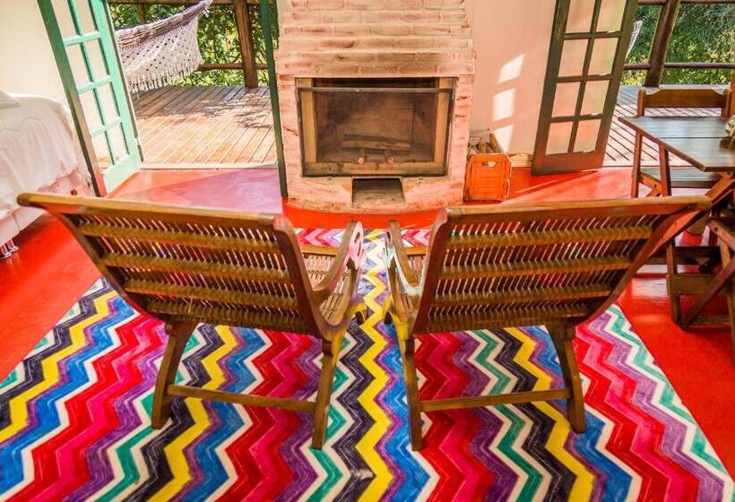 חדר סטנדרט נוף לאגם, Pousada Serra Do Luar