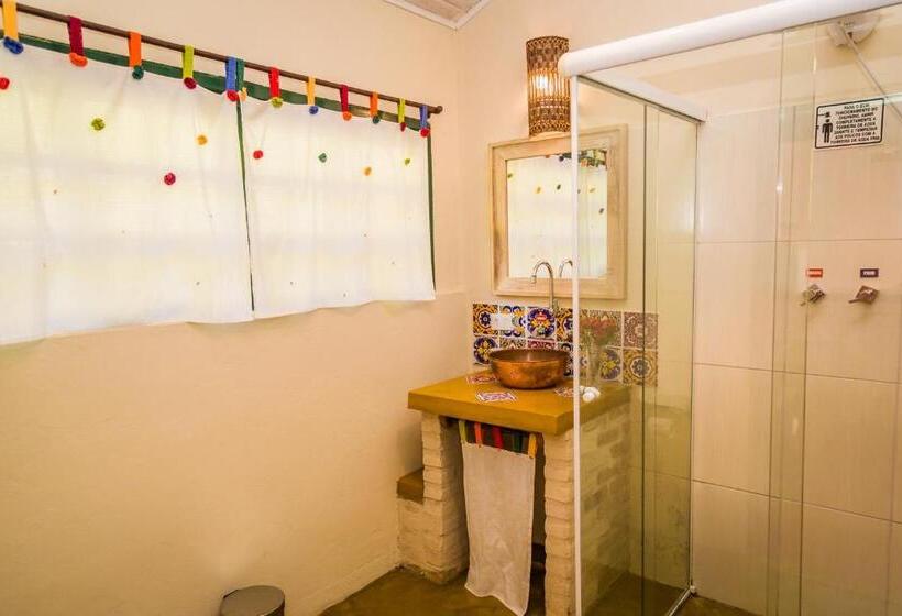 חדר סטנדרט נוף לאגם, Pousada Serra Do Luar