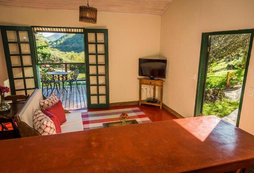 חדר סטנדרט נוף לאגם, Pousada Serra Do Luar