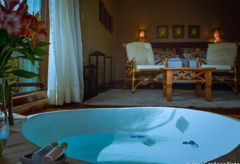 בקתת סופריור בת חדר 1, Pousada Serra Do Luar