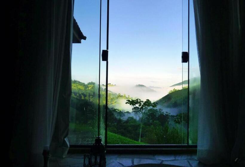 בקתת סופריור בת חדר 1, Pousada Serra Do Luar