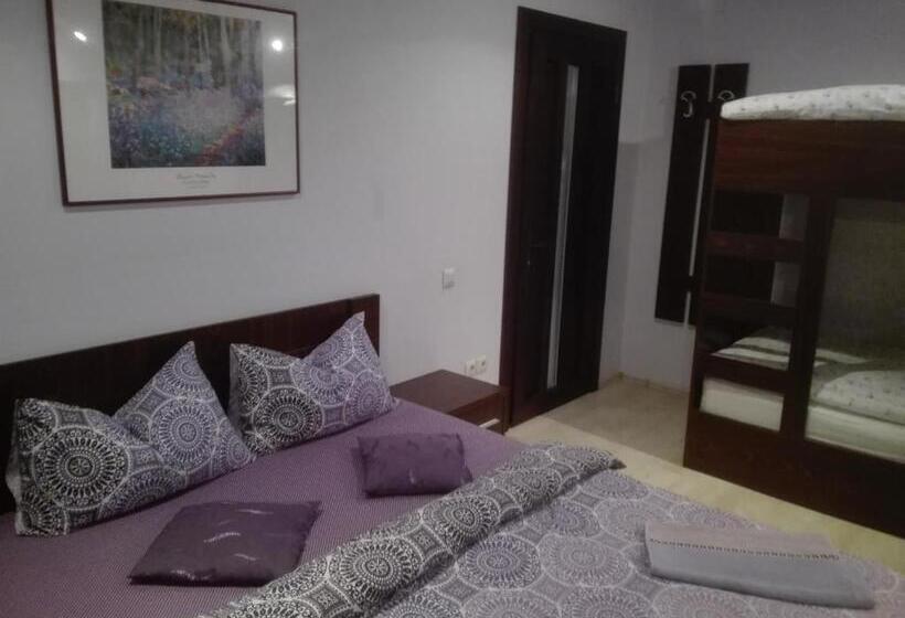 חדר סטנדרטי לארבעה עם חדר אמבטיה משותף, Casa De Vacanta Silvia Varmaga