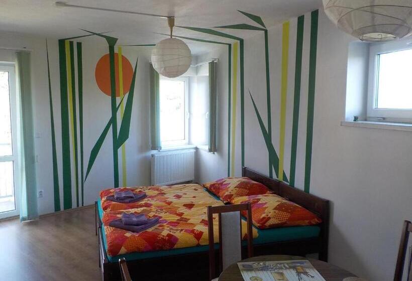 标准工作室带阳台, Guest House Beroun