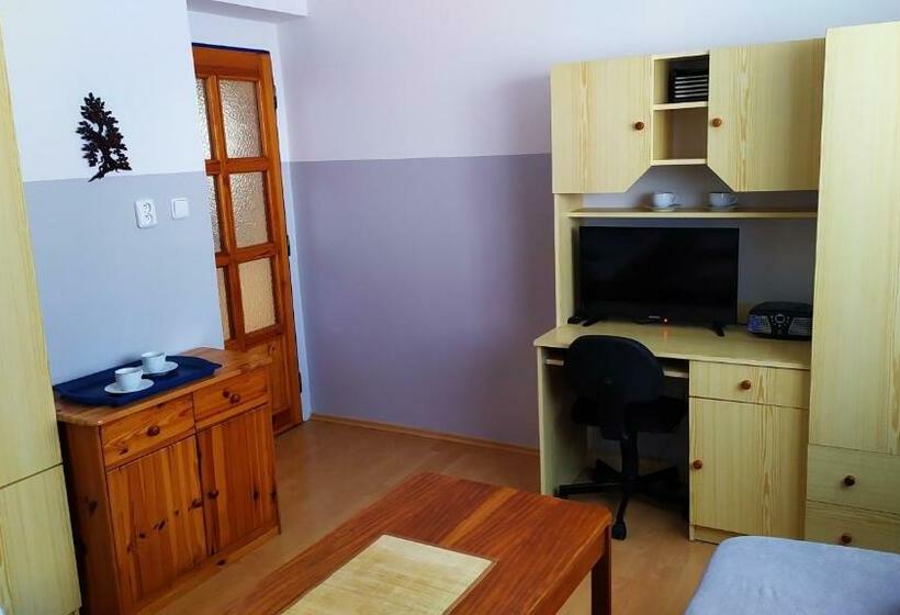 غرفة قياسية ثلاثية حمام مشترك, Ubytování Velký Týnec 376