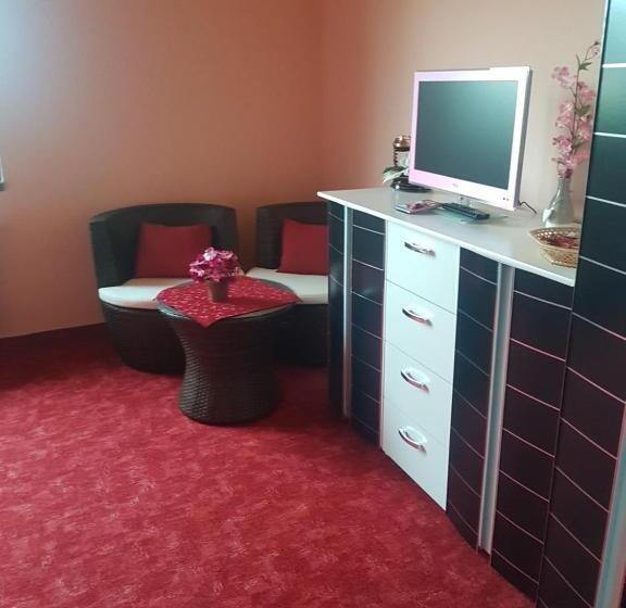 غرفة قياسية حمام مشترك, Pension Sunset Mezirolí