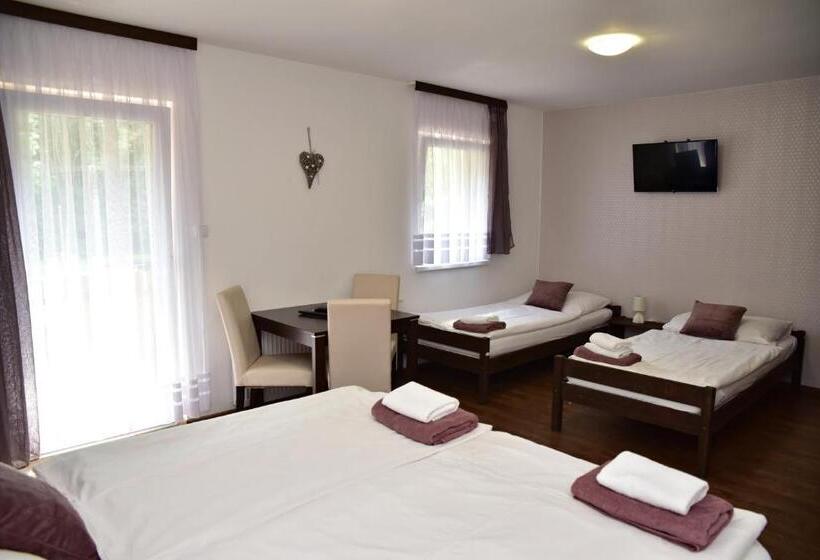 Standard Neljän Hengen Huone, Pension U Krbu