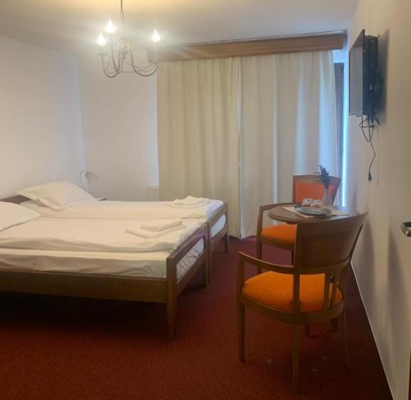 חדר סטנדרט עם מרפסת, Pensiunea Valea Pinului