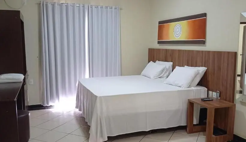 バスタブ付きデラックスルーム, Pousada Monte Das Colinas
