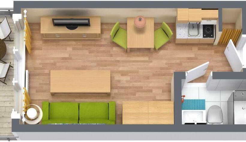 Студия Стандарт, Ferien Und Freizeitpark Weissenhauser Strand