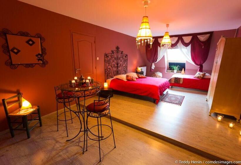 패밀리 룸, Le Blockhaus De Domléger Et Spa