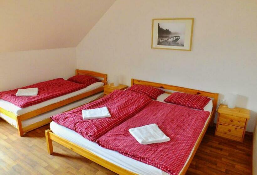 스탠다드 트리플 발코니 룸, Penzion Pláně