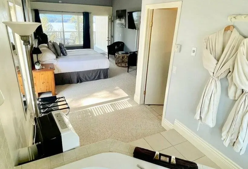 海の見えるダブルベッドスタンダードルーム, Quarrystone House B&b