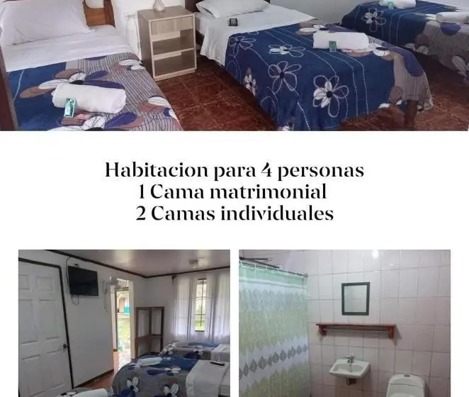 エコノミー４人部屋, Hostel Orozco   Costa Rica