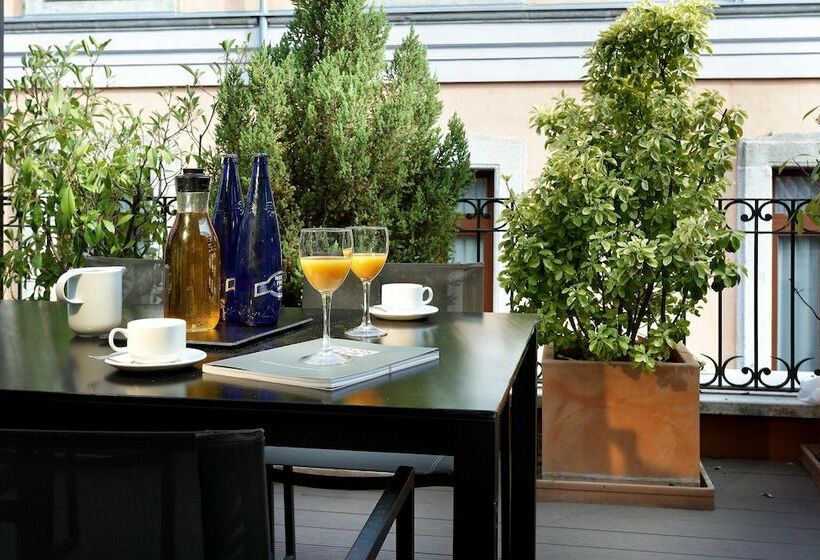 テラス付きデラックスルーム, Eurostars Casa De La Lirica