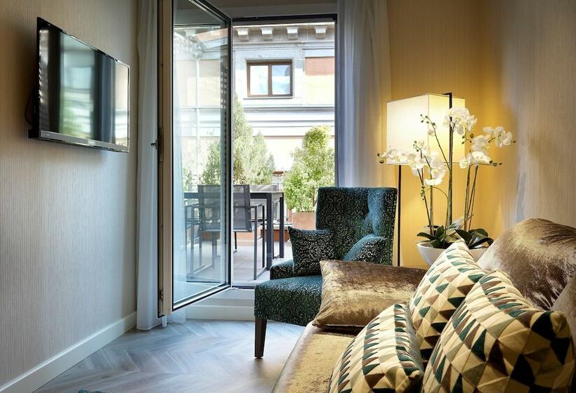 テラス付きデラックスルーム, Eurostars Casa De La Lirica