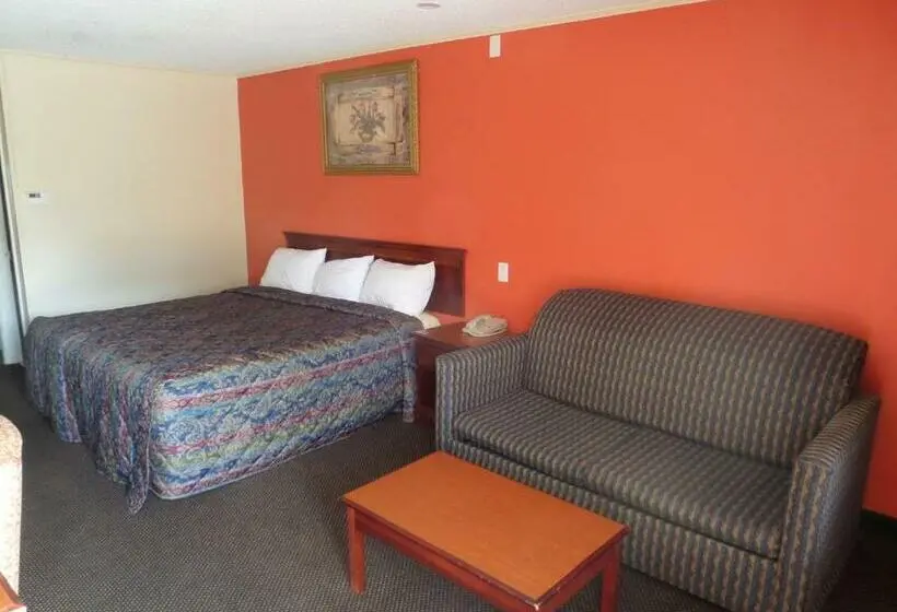 キングサイズベッドのスタンダードルーム, Jeffersonian Motor Inn