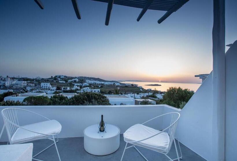 수피리어 룸 바다 전망, Ostraco Suites