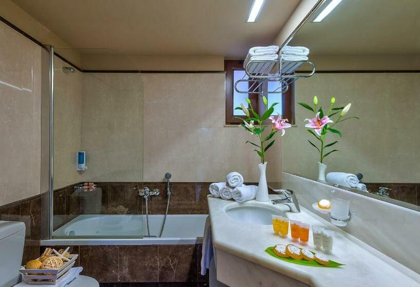 침실 1개 바다 전망 아파트, Porto Platanias Beach Resort & Spa