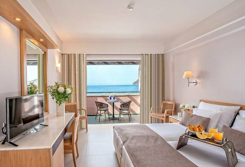 Standardrum delvis Havsutsikt, Porto Platanias Beach Resort & Spa