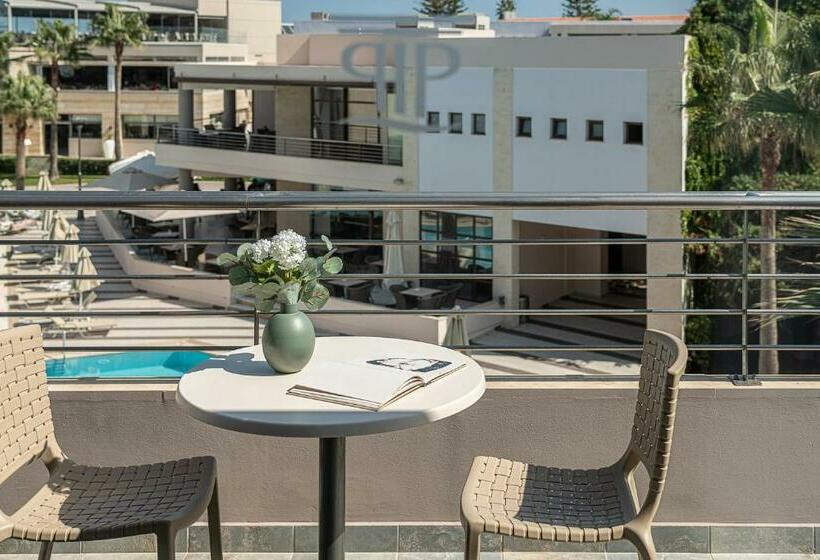 침실 1개 풀장 전망 아파트, Porto Platanias Beach Resort & Spa