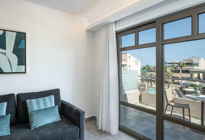 침실 1개 풀장 전망 아파트, Porto Platanias Beach Resort & Spa