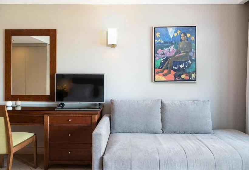 스탠다드 스튜디오 정원 전망, Porto Platanias Beach Resort & Spa