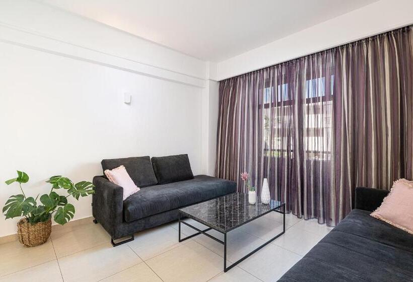 침실 1개 바다 전망 아파트, Porto Platanias Beach Resort & Spa