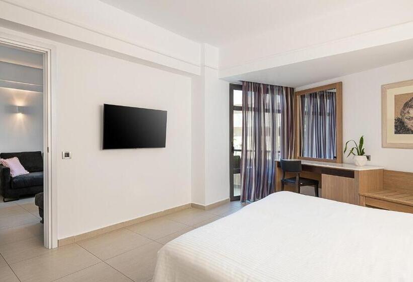 침실 1개 바다 전망 아파트, Porto Platanias Beach Resort & Spa