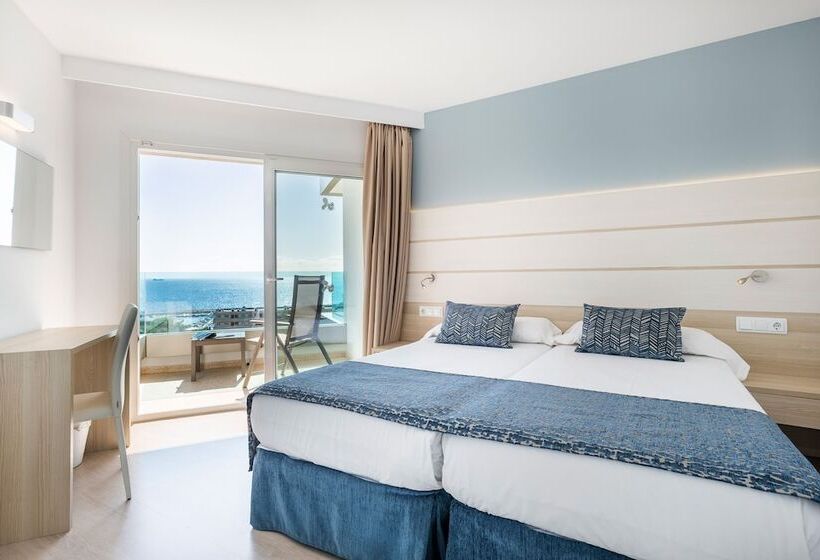 غرفة قياسية مطلّة علي البحر مزوَّدة بشُرفة, Tomir Portals Suites  Adults Only