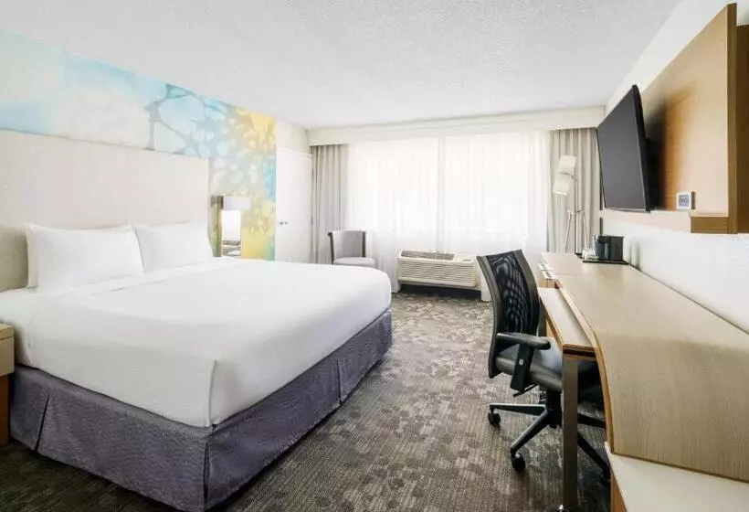 キングサイズベッドのスタンダードルーム, Courtyard By Marriott Orlando Lake Buena Vista At Vista Centre